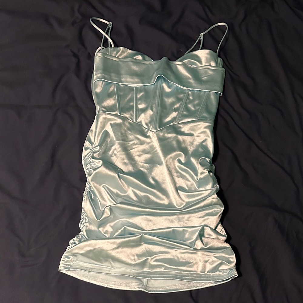 Lucy in the Sky Light Blue Mini Dress